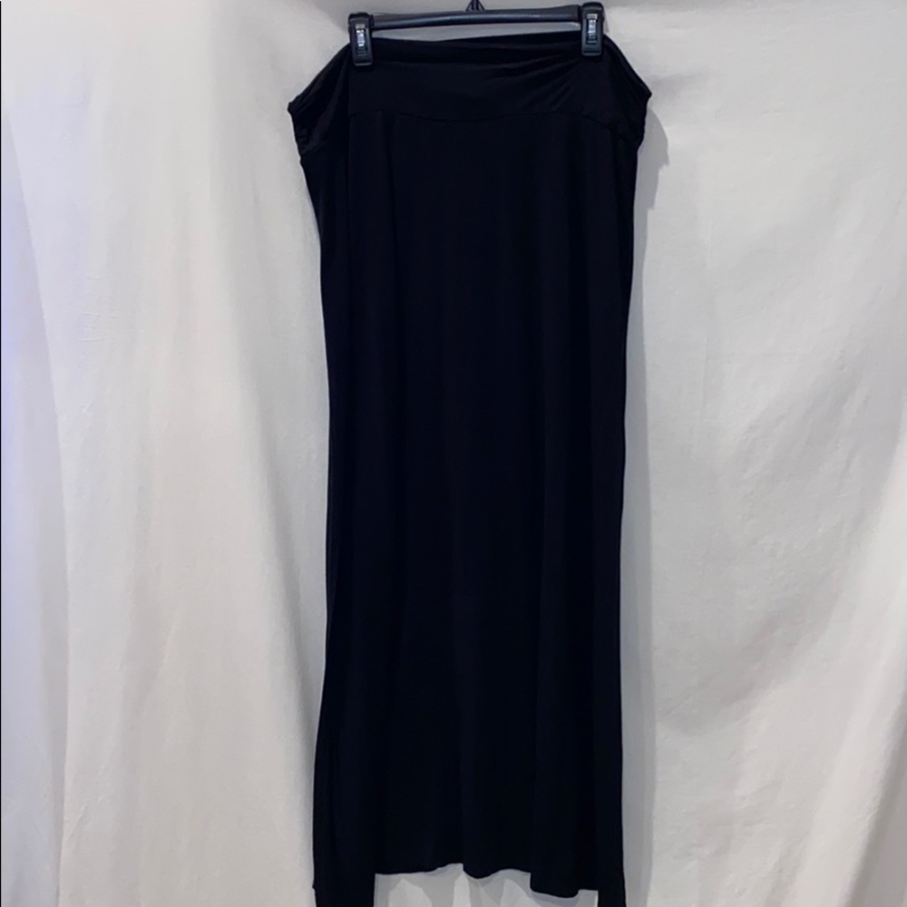 Black Long Maxi Skirt XXL